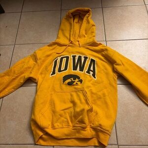Iowa Yellow Hoodie Sweater
